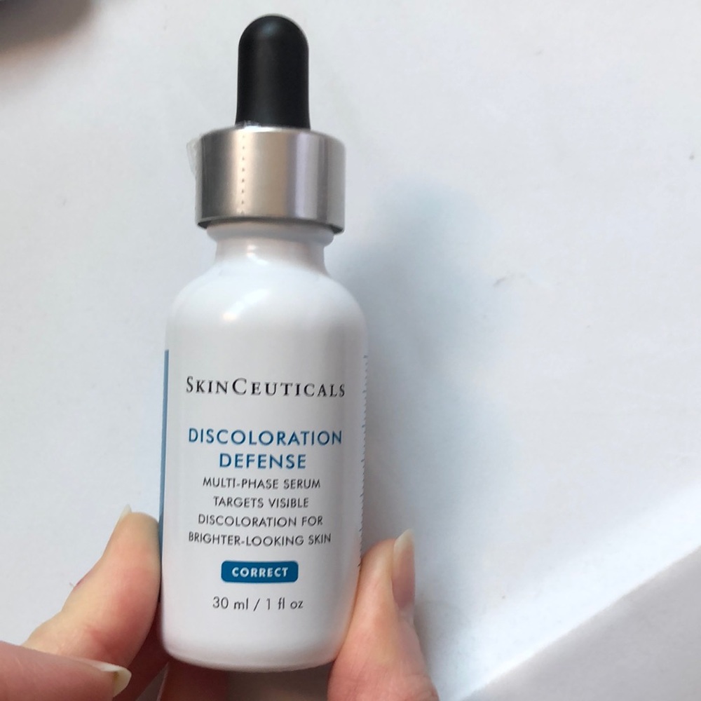 Never open SkinCeuticals Discoloration Defense Serum.
